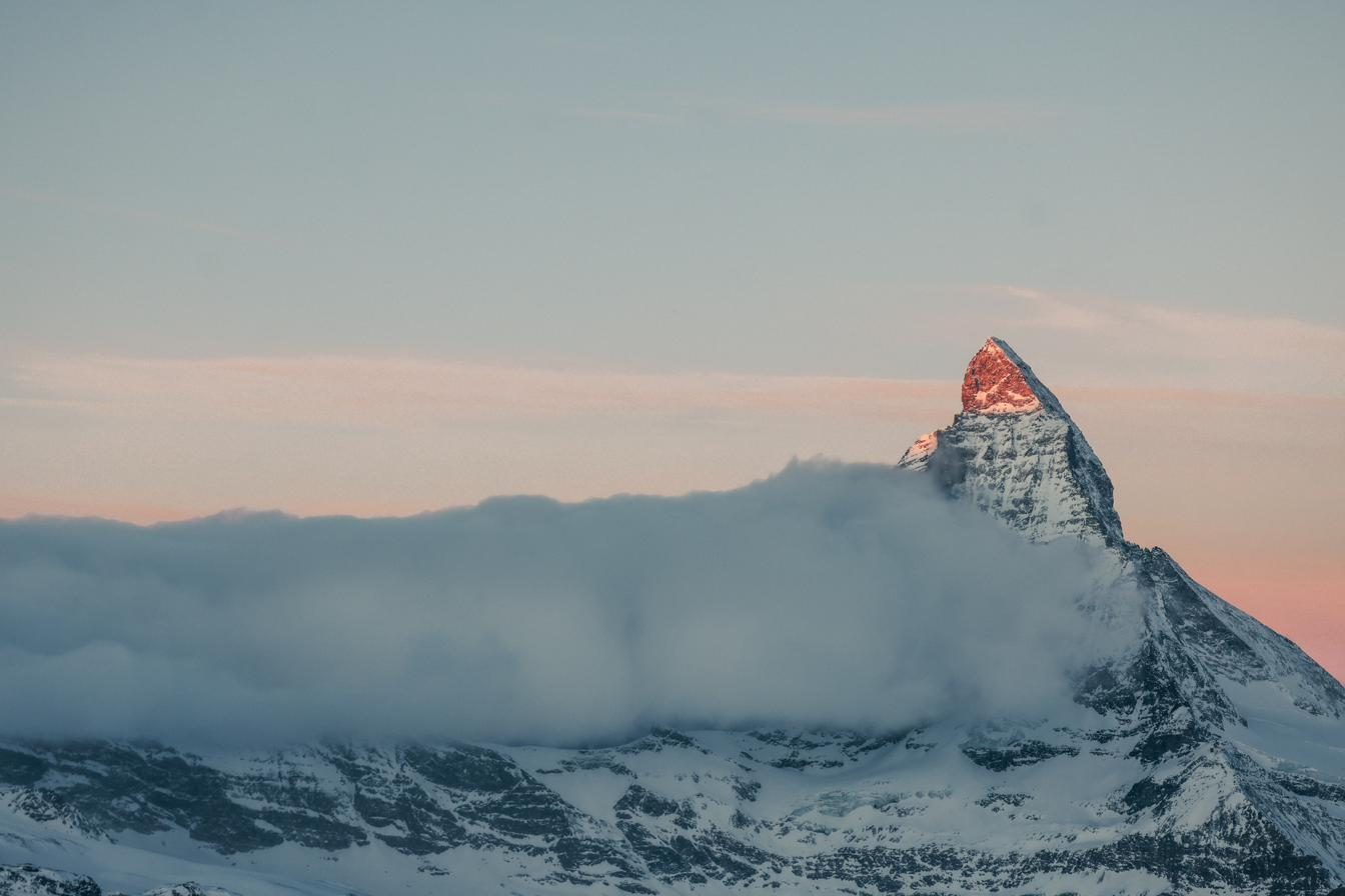 Matterhorn at alpenglow