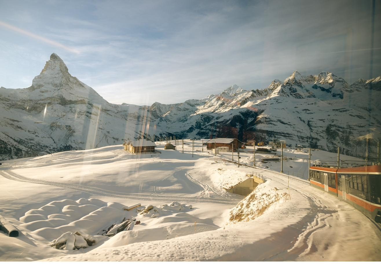 The ascent to Gornergrat